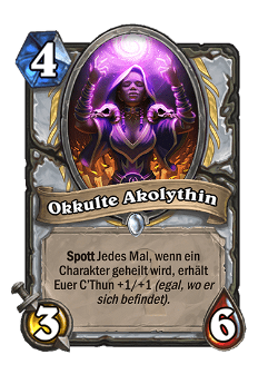 Okkulte Akolythin