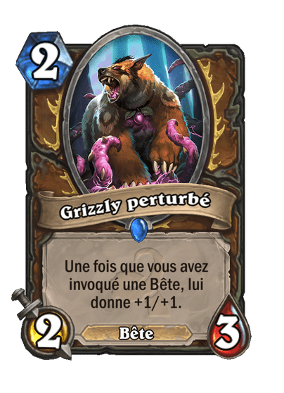 Grizzly perturbé image