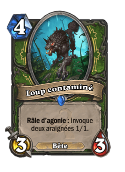 Loup contaminé