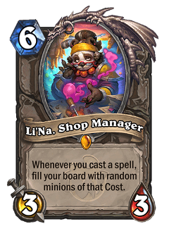 Li'Na, Shop Manager