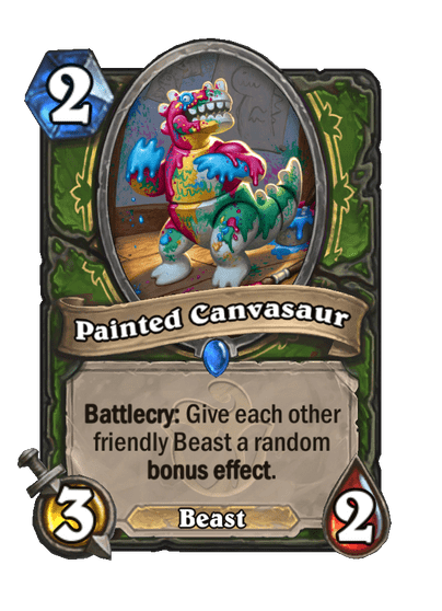 Painted Canvasaur Full hd image