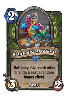 Painted Canvasaur