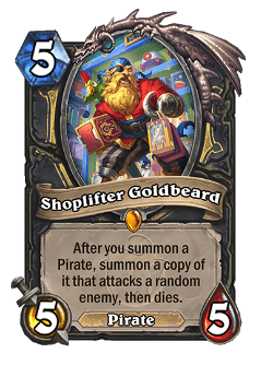 Shoplifter Goldbeard