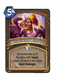 carta spoiler Woodland Wonders