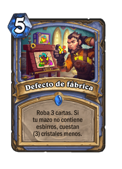 Defecto de fábrica