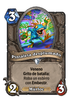 Pintaleta desplumado