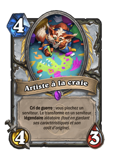 Artiste à la craie image