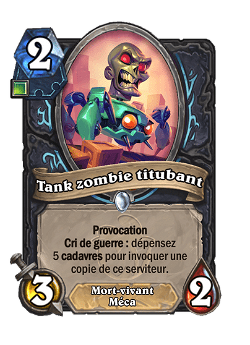 Tank zombie titubant