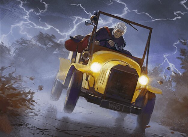 Bessie, the Doctor's Roadster Crop image Wallpaper