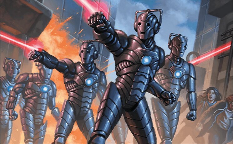 Cybermen Squadron Crop image Wallpaper