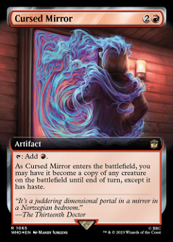 Cursed Mirror image