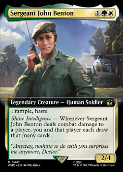Sergeant John Benton image