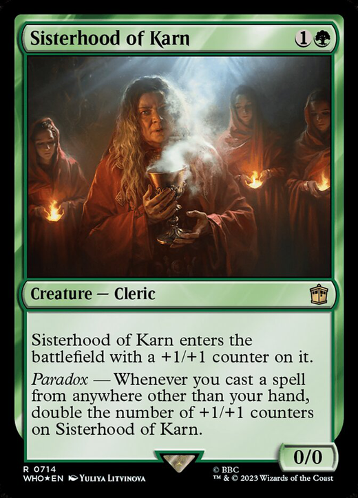 Sisterhood of Karn | Magic: the Gathering MTG Cartas