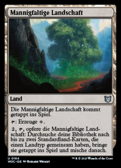 Mannigfaltige Landschaft