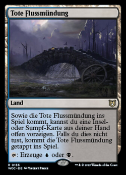 Tote Flussmündung