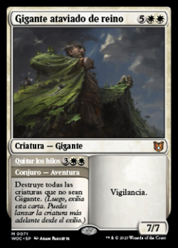 Realm-Cloaked Giant // Quitar los hilos image