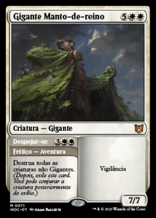 Realm-Cloaked Giant // Cast Off Full hd image
