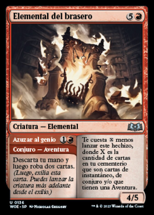 Hearth Elemental // Azuzar al genio image