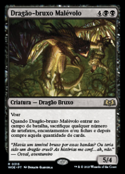 Dragão-bruxo Malévolo