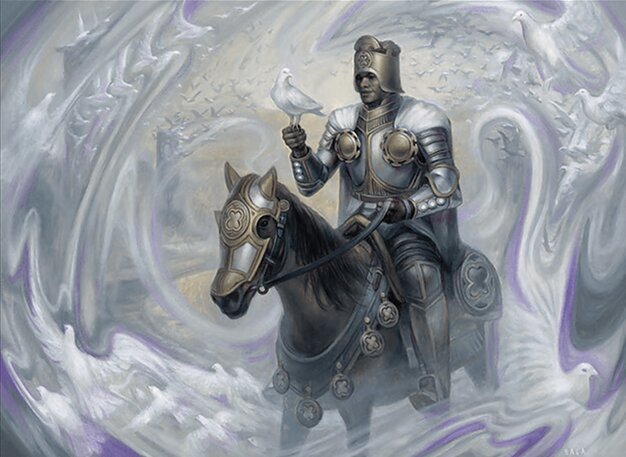 Knight of Doves Crop image Wallpaper