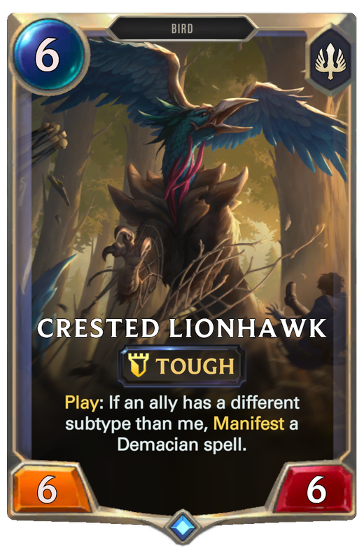 Crested Lionhawk Full hd image