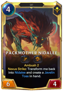 Packmother Nidalee final level