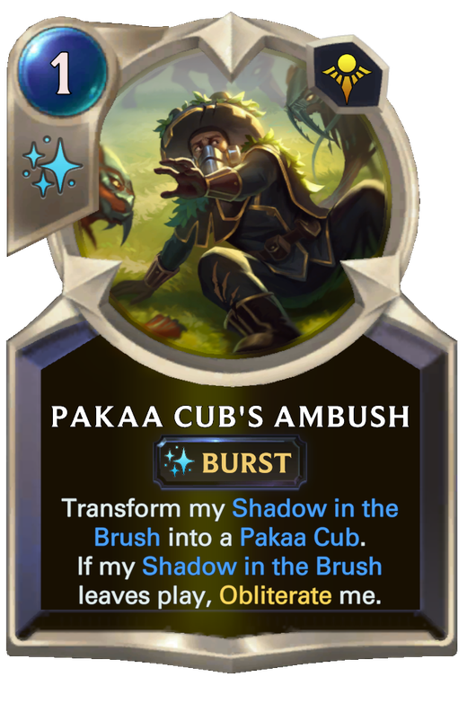 Pakaa Cub's Ambush Full hd image