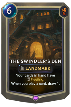 The Swindler's Den