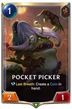 Pocket Picker  Legends of Runeterra LOR Cards
