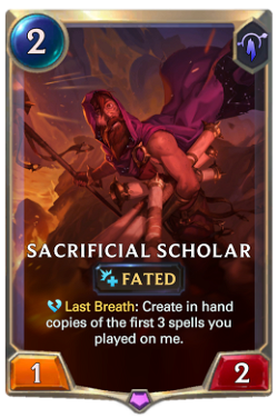Sacrificial Scholar