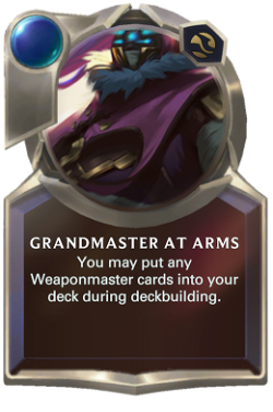 ability Grandmaster at Arms
