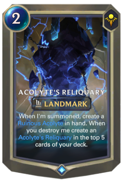 Acolyte's Reliquary