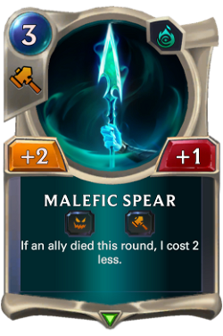 Malefic Spear