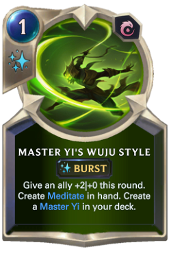 Master Yi's Wuju Style