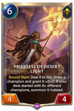 Priestess Of Desert Light