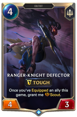 Ranger-Knight Defector