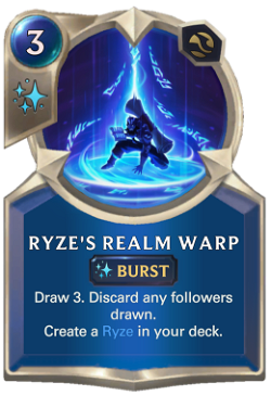 Ryze's Realm Warp