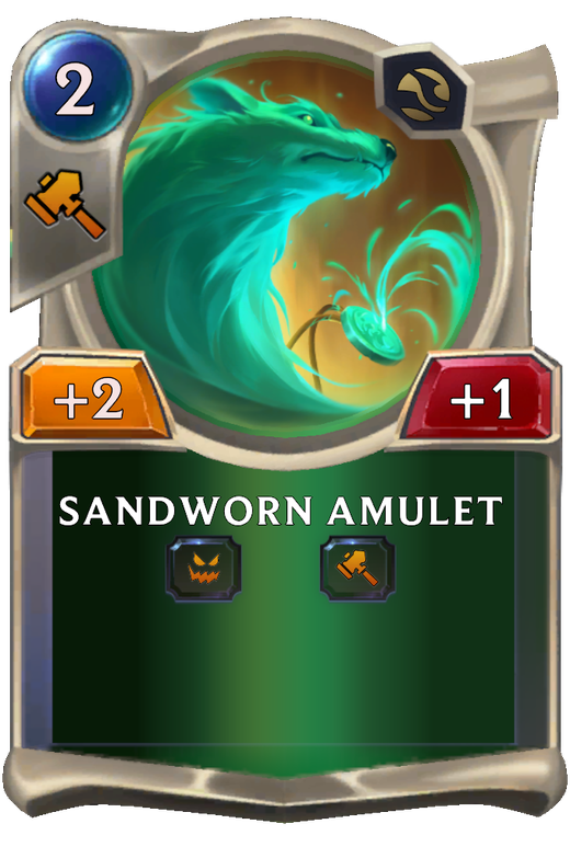 Sandworn Amulet image