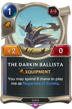 The Darkin Ballista
