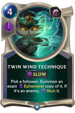 Twin Wind Technique