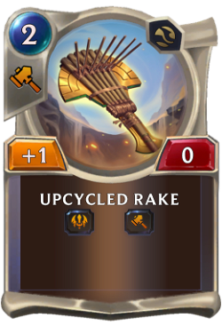 Upcycled Rake