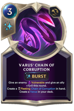 Varus' Chain of Corruption