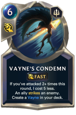 Vayne's Condemn image