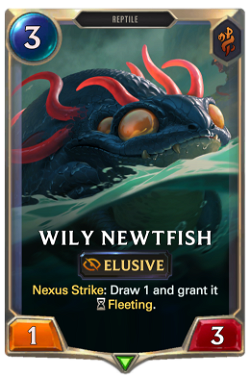 Wily Newtfish