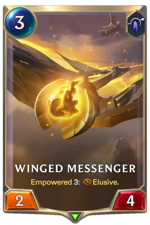 Winged Messenger Full hd image