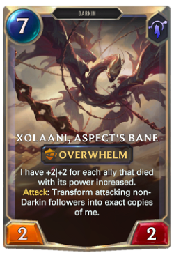 Xolaani, Aspect's Bane