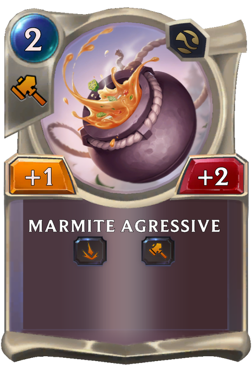 Marmite agressive image
