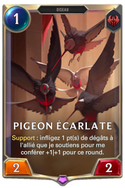 Pigeon écarlate image