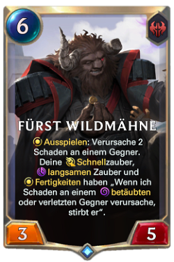 Fürst Wildmähne
