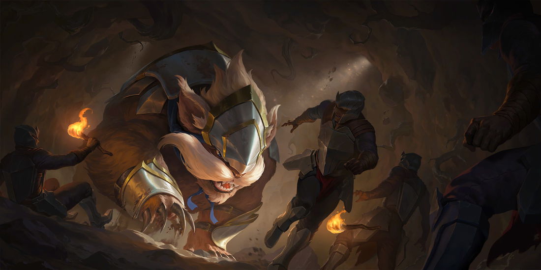 Blocking Badgerbear Crop image Wallpaper